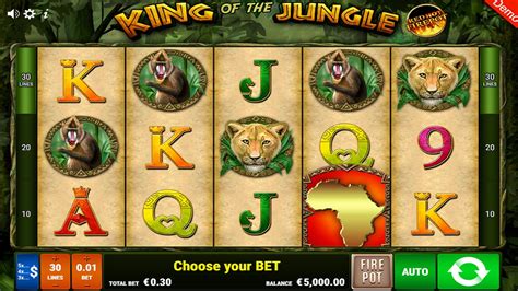 Play King Of The Jungle Red Hot Firepot slot
